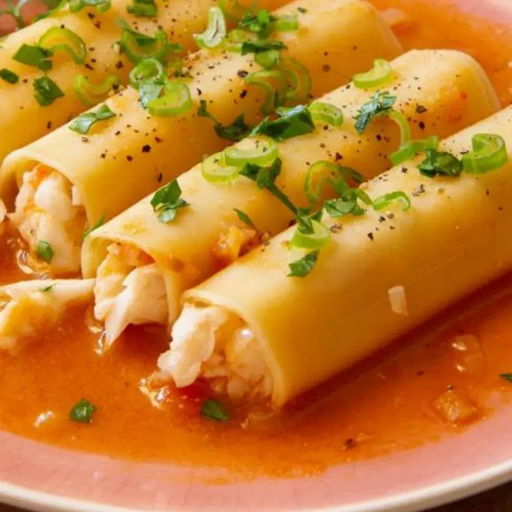 Canelones de pescado